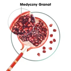 Klorane, szampon na bazie wyciągu z granatu, 400 ml