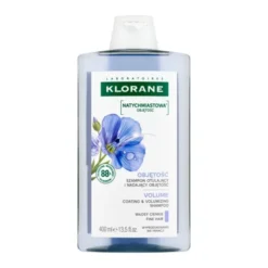 Klorane, szampon z organicznym lnem, 400 ml