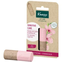 Kneipp Łagodna Pielęgnacja, balsam do ust, kwiat migdała i wosk candelilla, 4,7 g