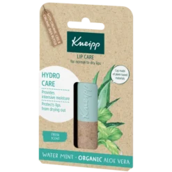 Kneipp, balsam do ust, intensywne nawilżenie Aloes i Mięta, 4,7 g