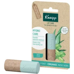 Kneipp, balsam do ust, intensywne nawilżenie Aloes i Mięta, 4,7 g