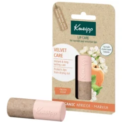 Kneipp, balsam do ust Velvet Care, Olej z pestek moreli i Marula, 4,7g