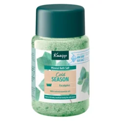 Kneipp, kryształki do kąpieli z soli mineralnej, Cold Season, eukaliptus, 500 g