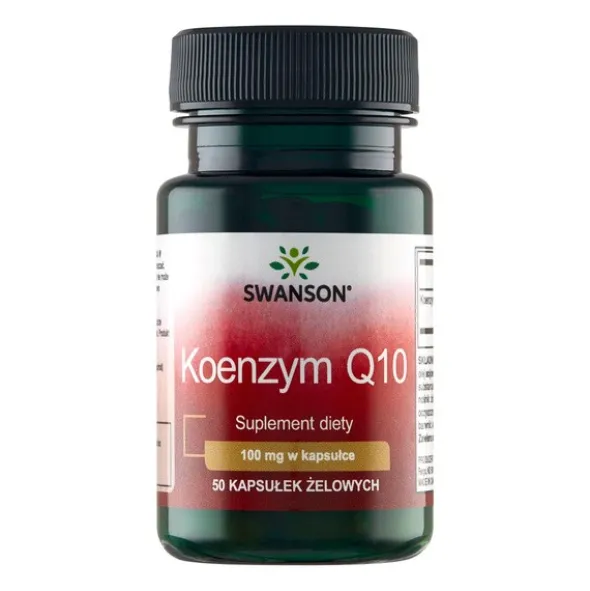 Koenzym Q10,100 mg, kapsułki, 50 szt. (Swanson)