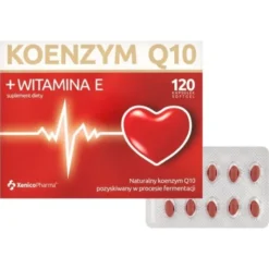 Koenzym Q10+witamina E, kapsułki, 120 szt.