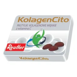 KolagenCito, pastylki kolagenowe miękkie z witaminą C, 48 g