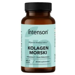 Kolagen morski + kwas hialuronowy + Witamina C, tabletki, 60 szt.