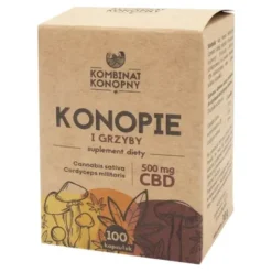 Kombinat Konopny Konopie i Grzyby, kapsułki, 100 szt.