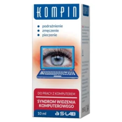 Kompin, krople do oczu, do pracy z komputerem, 10 ml