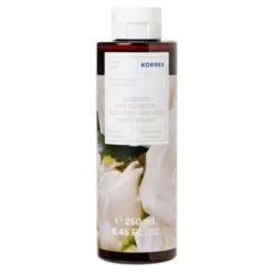 Korres, żel do mycia ciała, zapach białych kwiatów, 250 ml
