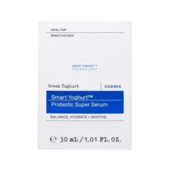 Korres Greek Smart Yoghurt Probiotic, serum do twarzy z probiotykami, 30 ml