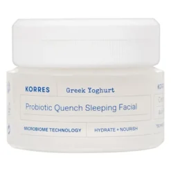 Korres Greek Yoghurt, krem na noc z probiotykami, 40 ml