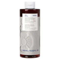 Korres, śródziemnomorski żel do mycia ciała o zapachu wanilii, 400 ml