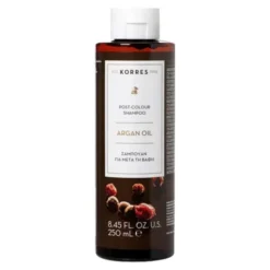 Korres, szampon z olejkiem arganowym do włosów farbowanych, 250 ml
