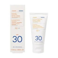 Korres Yoghurt, krem ochronny do twarzy SPF30, 50 ml