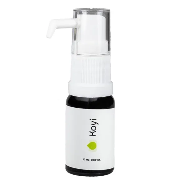 Koyi Full Spectrum Olejek konopny CBG 15%, krople, 10 ml