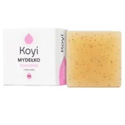 Koyi, mydełko konopne z peelingiem, 55 g