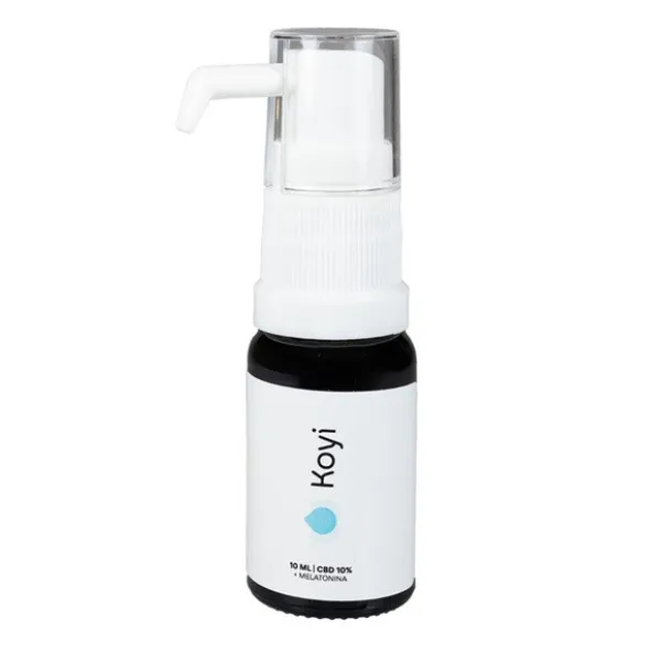 Koyi Olejek konopny CBD 10% + melatonina, krople, 10 ml