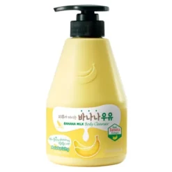 Kwailnara Banana Milk Body Cleanser, nawilżający żel do mycia ciała z ekstraktem z banana, 560 g