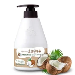 Kwailnara Coconut Milk Cleanser, żel do mycia ciała, mleczny, 560 g