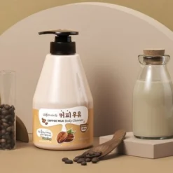 Kwailnara Coffee Milk Body Cleanser, ujędrniający żel do mycia ciała, 560 g