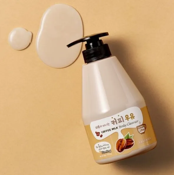 Kwailnara Coffee Milk Body Cleanser, ujędrniający żel do mycia ciała, 560 g