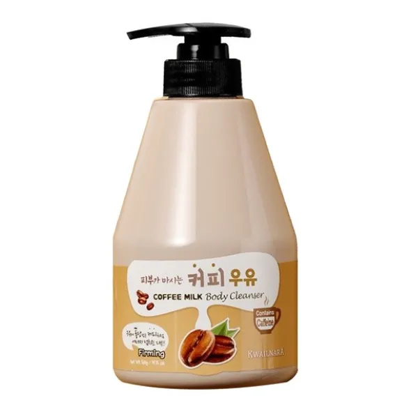 Kwailnara Coffee Milk Body Cleanser, ujędrniający żel do mycia ciała, 560 g