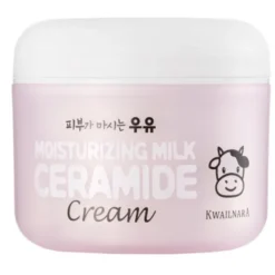 Kwailnara Moisturizing Milk Ceramide, nawilżający krem do twarzy z ceramidami i proteinami mleka, 100 ml