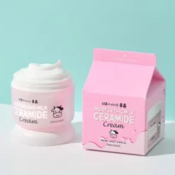 Kwailnara Moisturizing Milk Ceramide, nawilżający krem do twarzy z ceramidami i proteinami mleka, 100 ml