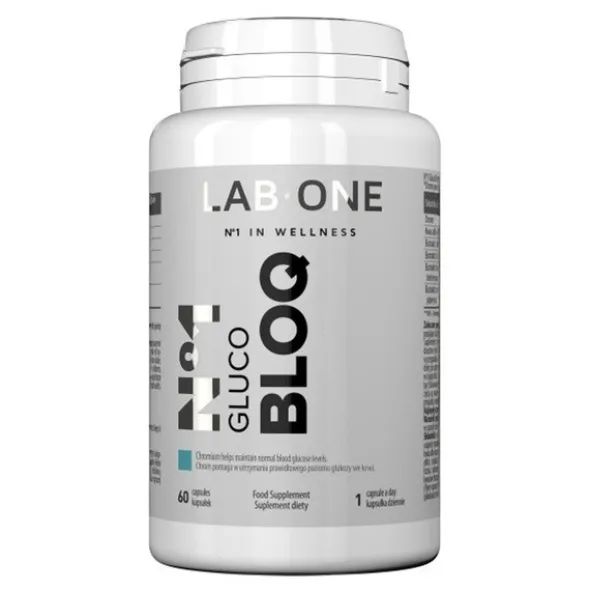 Lab One N°1 Gluco Bloq, kapsułki, 60 szt.
