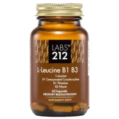 LABS212 L-Leucine B1 B3, kapsułki, 60 szt.
