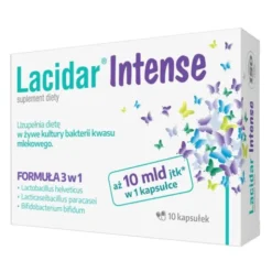 Lacidar Intense, kapsułki, 10 szt.