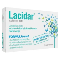 Lacidar, tabletki, 20 szt.