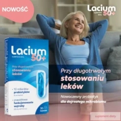 Lacium 50+, kapsułki twarde, 30 szt.