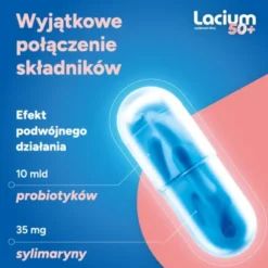 Lacium 50+, kapsułki twarde, 30 szt.