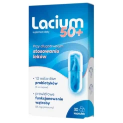 Lacium 50+, kapsułki twarde, 30 szt.
