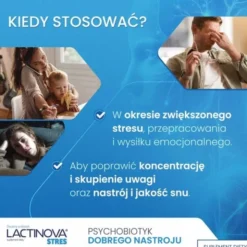 Lactinova stres, kapsułki, 28 szt.