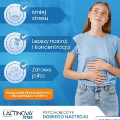Lactinova stres, kapsułki, 28 szt.