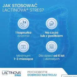 Lactinova stres, kapsułki, 28 szt.