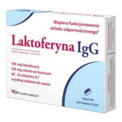 Laktoferyna IgG, tabletki do ssania, 15 szt.