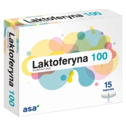 Laktoferyna 100, kapsułki, 15 szt.