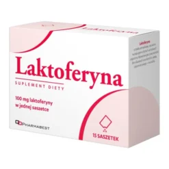 Laktoferyna, proszek w saszetkach, 15 szt.