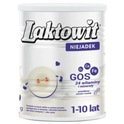 Laktowit Niejadek, produkt na bazie mleka wzbogacony w witaminy i składniki mineralne, dla dzieci powyżej 1. roku życia, 400 g