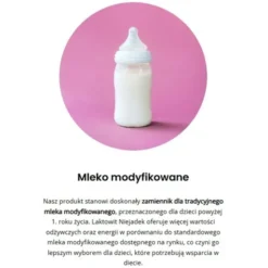 Laktowit Niejadek, produkt na bazie mleka wzbogacony w witaminy i składniki mineralne, dla dzieci powyżej 1. roku życia, 400 g