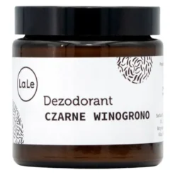 LaLe, dezodorant w kremie, czarne winogrono, 120 ml