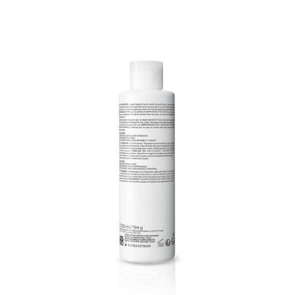 La Roche-P Kerium DS, szampon przeciwłupieżowy, 200 ml