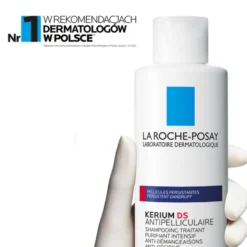 La Roche-P Kerium DS, szampon przeciwłupieżowy, 200 ml