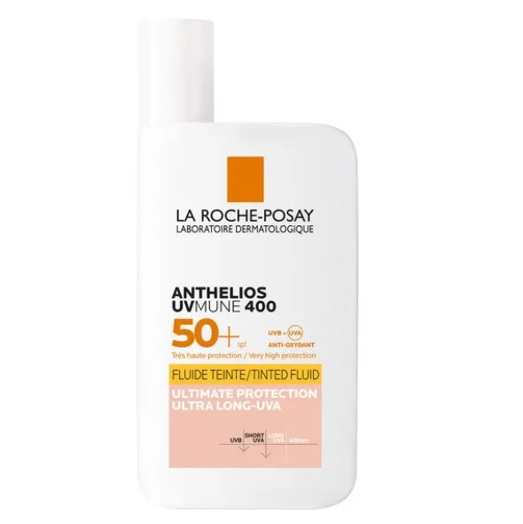 La Roche-Posay Anthelios, barwiący fluid SPF50+, 50 ml