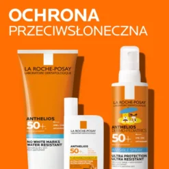 La Roche-Posay Anthelios Dermo-Pediatrics, ochronne mleczko do twarzy i ciała dla niemowląt i dzieci, SPF 50+, 50 ml