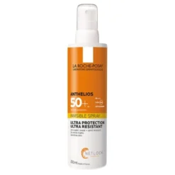 La Roche-Posay Anthelios Invisible, niewidoczny spray SPF 50+, 200 ml